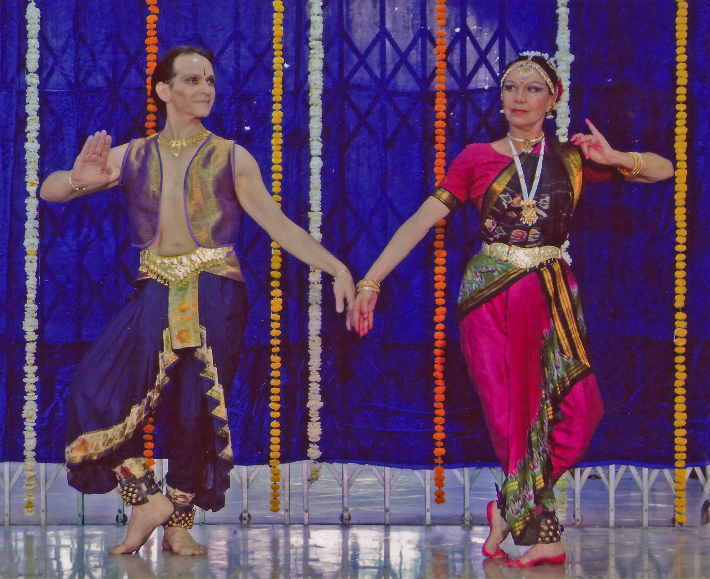 Patrick et Nirmala bharatanatyam